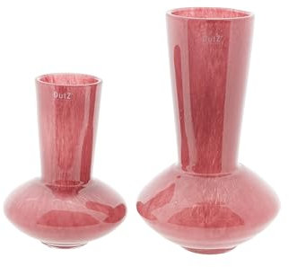 DutZ Vase Loflo | Rasperry | versch. Grössen |mundgeblasenes Glas (H 25 cm D 19 cm)