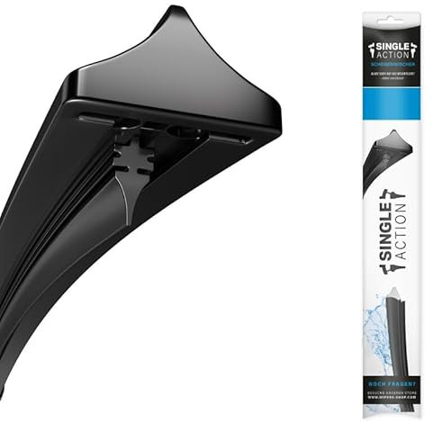 Escobillas de limpiaparabrisas aptas para Renault Scenic/Grand Scenic II | año de fabricación 12/04 – 04/09 | Single Action | Limpiaparabrisas Premium para parabrisas delantero | Longitud: 650/550 mm