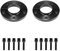 DZSFSTRHRRT Verbreiterte Spurverbreiterung Für E46 E60 E92 15mm Schwarz Hubcentric Spurverbreiterungen & Bolzen 72,6 5x120 PCD Hubcentric Spurverbreiterungen Adapter Wheel Spacers