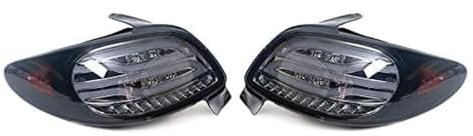 RUIHAHA Auto Rückleuchten für Peugeot 206 206CC 2004–2007 2008 Rücklicht Montage Heckleuchte Rückleuchte Hintere Bremsleuchte Hinten Stop Indicator Light Ersatz Einbauteile