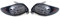 RUIHAHA Auto Rückleuchten für Peugeot 206 206CC 2004–2007 2008 Rücklicht Montage Heckleuchte Rückleuchte Hintere Bremsleuchte Hinten Stop Indicator Light Ersatz Einbauteile