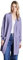 Street One A253896 Cardigan Lungo, Viola Lilac Mel, 48 Donna
