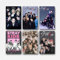 Hotoice Ein Set von 6 Streunen-Postern für Kinder, Kpop-Band, Vintage-Retro-Musikgruppen-Cover, Wandkunst, Leinwandposter, Raumdekor, ästhetischer Druck, Dekoration, 20 x 30 cm, Stil 2