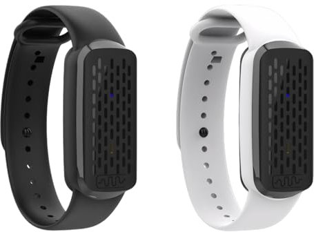 2 Stück Ultraschall Armband, Ultraschallarmband Ultrasonic Wristband Sonic Motion Ultraschall Armband, Ultraschall Körperform Armband Elektronische Ultraschalluhr, Modisch, Und Leicht Reisend