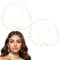 Ouligay 2 Stück Göttin Kopfkette Gold Haarkette Damen Wahrsagerin Kopfschmuck Pailletten Boho Quaste Goldener Kopf Ketten Schmuck Hochzeit Braut Festival Kostüm Haarschmuck für Frauen Mädchen