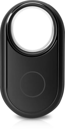 RUIZHI Android Smart Tag - Air Tracker kompatibel mit Google Mein Gerät Finden APP, IP67, nur Android, für Gepäck, Fahrrad, Pässen, Koffer, Schwarz-1 Pack