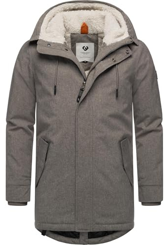 Ragwear Herren warme wasserdichte und atmungsaktive Winterjacke lang Mr Smithem YOUMODO S-4XL