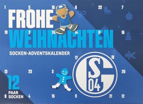 FC Schalke 04 S04 Adventskalender Socken