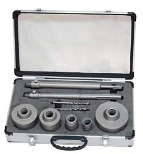 KIT FRESE CAROTATRICI PIETRA CON BARRE + VALIGIA 10 PZ