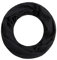 Majea Loop Alice schmaler Damen-Schal Loop Frühlingsschal Schlauchschal Rundschal Tuch uni unisex unifarben einfarbig Halstuch, Schwarz, 160x52