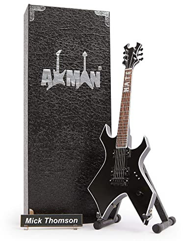 Mick Thomson - Miniatur-Gitarren-Replik – Musikgeschenke – handgefertigte Verzierung