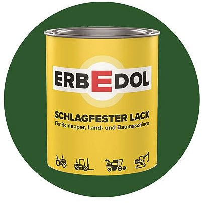 RAL 6002 Laubgr�n Erbedol Lack Kunstharzlack Farbe 750ml 0225 5047