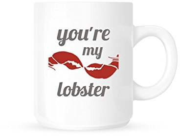 Lewistons-Of-London Tazza da 325 ml con scritta Friends TV Show Series USA, Your'e You Are My Lobster, Tea Coffee, Central Perk, Funny Humour Work Banter, Coffee, idea regalo, per ufficio, capo,