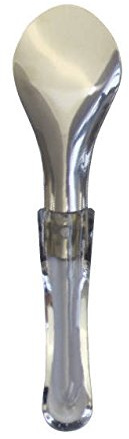 Schneider Eisspachtel Eisportionierer, Edelstahl, Griff aus Kunststoff Größe Länge 260mm / transparent
