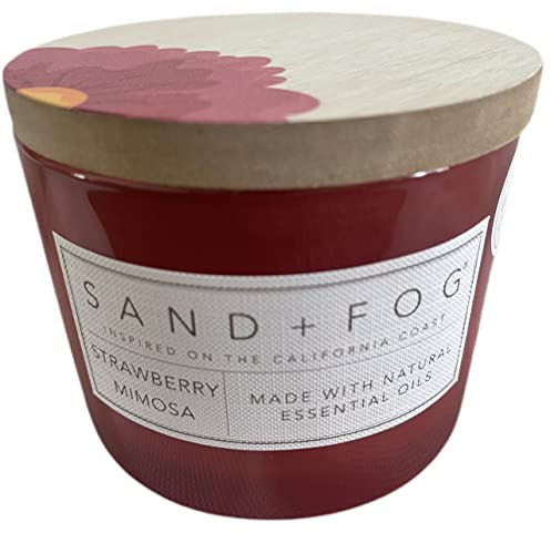 Sand and Fog Strawberry Mimosa Scented Candle