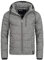 Indicode Herren Circus Steppjacke in Daunenjacken-Optik | Winterjacke Übergangsjacke Dk Grey, XL
