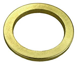 Mobila RS00145 - Rondelle alzaporta, in ottone, Ø 6 mm, 15 pezzi
