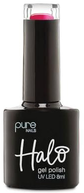 Halo Gel Polish 8ml - Woo Woo (Temperature Reactive), UV/LED Gel Nail Polish, Long Lasting & Easy To Apply, Soak Off, Nail Art For Manicure, Professional & Home Use
