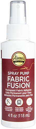 Aleene's Fabric Fusion Glue Permanent Spray Pump 118ml, Lace, OSFA