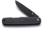 Whitby Pocket Knife, Stainless Steel Folding Knives Black Pakkawood Handle, Stylish High Performance, Non Locking EDC 2.25” Blade, Portable for Camping Hiking