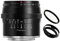 TTArtisan Obiettivo 50 mm F1.2 APS-C con messa a fuoco manuale grande apertura fissa nero per Panasonic/Olympus M4/3 Micro 4/3 Micro Four Third MFT Mount GF7 GF8 GF9 GH1 GH2 GM1 GM5 ecc.