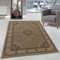 Orient Teppich Wohnzimmer Orientalisch Design Klassisch Optik Kurzflor Pflegeleicht, Farbe: Beige, Größe: 200 x 290 cm
