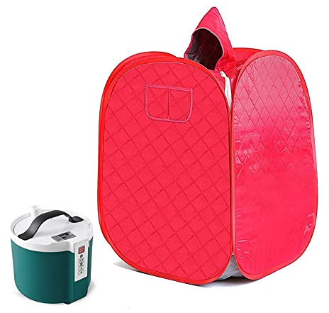 MiduoHu Home Sauna Steamer Tent, Foldable Insulation Waterproof Sauna Room Sauna Steam Upgrade Security Intelligence Timing Generator for Home Sauna Bath, Slimming, Detoxify Therapy