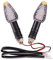 GOOFIT 1 Pair 12V Motorcycle Led Turn Signals Indicators Light Motorrad Mini Blinker Lauflicht Scooter Moped Motorroller