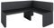 Eckbank Akiko Corner Bench - Eckbankgruppe für Ihrem Esszimmer, Küche modern, Sitzecke, Essecke. Perfekt für Küche, Büro und Rezeption. Solide und Starke Verarbeitung. (Soft 11, 196x142cm rechts)