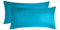 leevitex Jersey Kissenbezug 40 x 80 cm | 2er Set | 100% Baumwolle | Öko Text | 170 g/m² | Türkis/Ocean