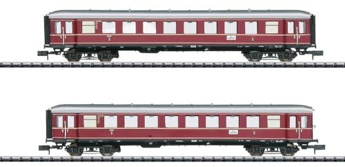 MiniTrix T15406 Personenwage 2er-Set Die roten Bamberger Teil 2 der DB Teil 2