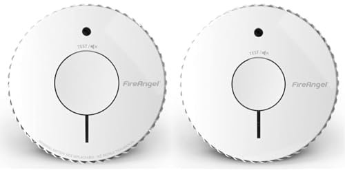 FireAngel Optical Smoke Alarm with 10 Year Sealed For Life Battery, FA6620-R & Optical Smoke Alarm with 5 Year Replaceable Batteries, FA6615-R (ST-625 replacement, new gen)