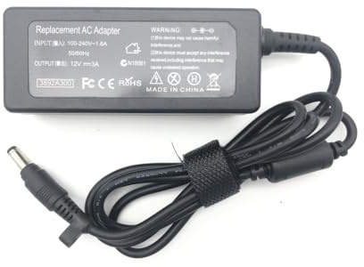 T-ProTek 36W Adapter Netzteil Ladegerät kompatibel für Asus Eee PC 904HA-6A, 904HA-6B