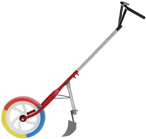 IXPIUZB Fresatrice da Giardino-A Rullo, Attrezzi da Giardino-per La Coltivazione Doppia Impugnatura Altezza Regolabile Coltivatore da Giardino-con Ruote, Regalo per Il Giardiniere
