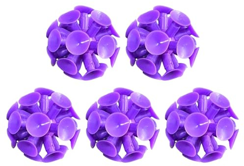 Fun Suction Cup Ball Toys, 5Pcs 2 Suction Cup Play Sticky Balls Toys Novelty Suction Cup Toys for Kids Boys Girls Birthday Party Favors, Indoor Outdoor Tossing Toys Suction Cup Balls