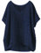Ventes Flash du Jour Tee Shirt Femme Coupe Droite Chemisiers Et Blouses Mariage Top Paillettes Soirée Chemisier Chic Bleu Marine Blouse Docteur Chemise Fluide Jean Ete Blanche en Lin De Haut