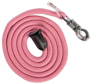 HKM Carlotta Lead rope with panic hook Lead rope Rose 180 cm