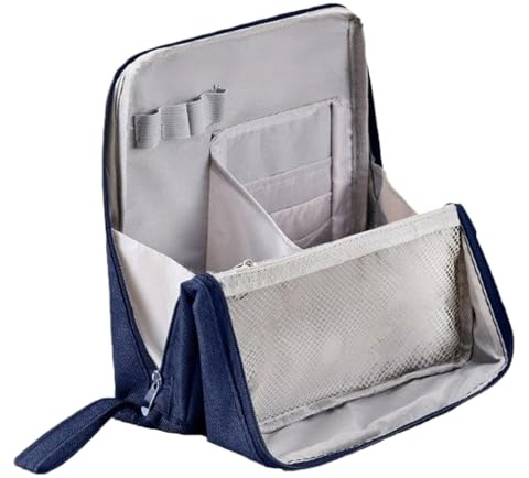 Kosmetiktasche für Damen, wasserdichte Tragbare Vertikale Kosmetiktasche, Zubehör Für Lippenstift Sonnencreme Lidschatten Foundation Haarspray