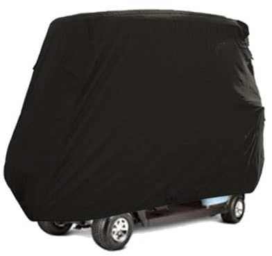 POPETPOP Waterproof Protects from Bird Droppings and Club Car 4 Passenger Cart Cover for Heavy Duty 210d Oxford Cloth Wheelbarrow Rain Cover Golf Cart