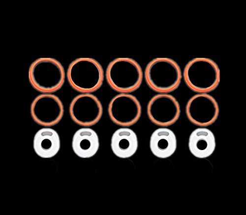 dekpro repuesto sellado anillo o anillo para Smok tfv8 nube Bestia cigarrillo electrónico atomizador de accesorios tfv8 Bestia sellos tfv8 o anillos sello juntas de silicona (5 Sets tfv8 o anillo)
