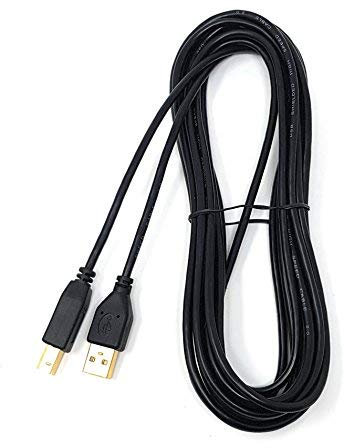 Maincore 5m Gold USB to PC, Laptop, Cable Lead for Keyboards, DJ Decks, Midi, DJ CD Player, Mixer, Turntable, Electric Piano, MIDI Guitar, Tone Generators, Drum Machines, Serato
