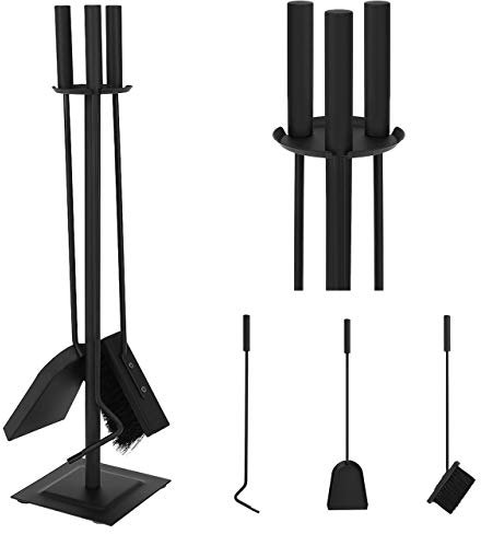 Kaminer 4 Teiliges Kaminbesteck Garnitur Set Garnitur Edelstahl 8786