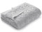 mimixiong Babydecke aus 100% Baumwolle - kuschelige Strickdecke ideal als Neugeborene, 100 x 80 cm (Grau)