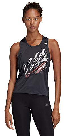 adidas Damen Speed Tanktop, Black, L