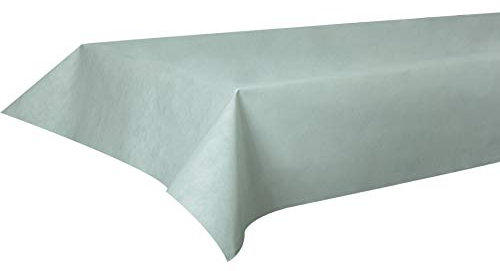 Sensalux Nature Tischdeckenrolle, Tischtuch, Vlies, CO²-neutrale Produktion, Ihr grüner Fußabdruck - 1m x 40m Wolkenweiß