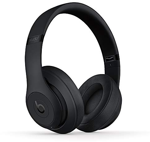 Beats Studio3 Wireless Noise Cancelling Over-Ear Headphones - Apple W1 Headphone Chip, Class 1 Bluetooth, 22 Hours of Listening Time, Built-in Microphone - Matte Black