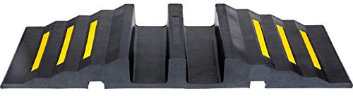 Outdoor Hose Protector, HGV Friendly, External Rubber Heavy Duty Cable Drive Over Bridge Ramp