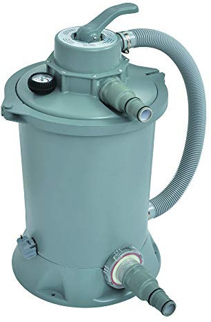 POOLEX - JL-P11358FR - Groupe de filtration 3m3/h (Filtre + Pompe de circulation) - Débit d'eau 3,03 m3/h - 20 m3 - Design Compact