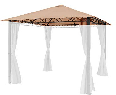 Ersatzdach 3x3 m für Rendezvous Premium ca. 220 g/m² Cappuccino