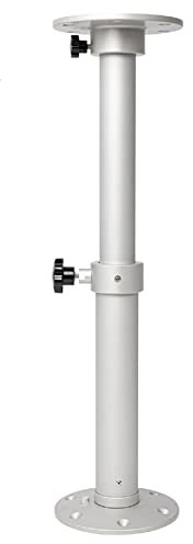 Flylin Verstellbarer Tischsockel, Standbein, Halterung, Rahmen, Aluminiumlegierung, Tischsockel-Set für Wohnmobil, Boot, Yacht (1#)